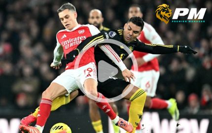 ไฮไลท์ฟุตบอล พรีเมียร์ลีก : อาร์เซน่อล vs แมนฯ ยูไนเต็ด