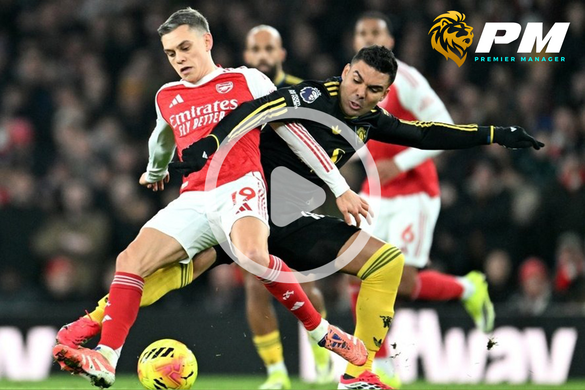 ไฮไลท์ฟุตบอล พรีเมียร์ลีก : อาร์เซน่อล vs แมนฯ ยูไนเต็ด