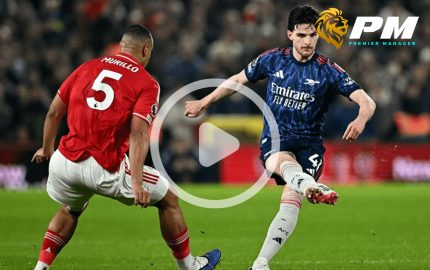 ไฮไลท์ฟุตบอล พรีเมียร์ลีก : ฟอเรสต์ vs อาร์เซน่อล