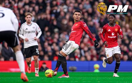 คาเซมิโร แข้ง แมนฯ ยูไนเต็ด ทำแต้มแตะหลักร้อยรายที่สอง